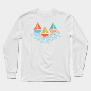 Boats Long Sleeve T-Shirt